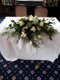 Table Arrangements from £15.00 with Candle or Floating Candle - £1.75 extra