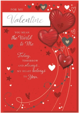 Be My Valentine   Card