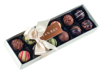 Van Roy Chocolates   12 Assortment Box (long)