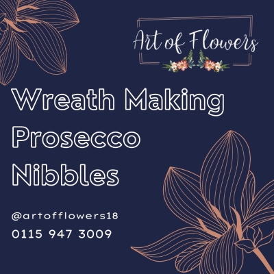 Wreath Making, Prosecco & Nibbles