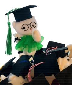 Mini Graduation Bouquet Bears